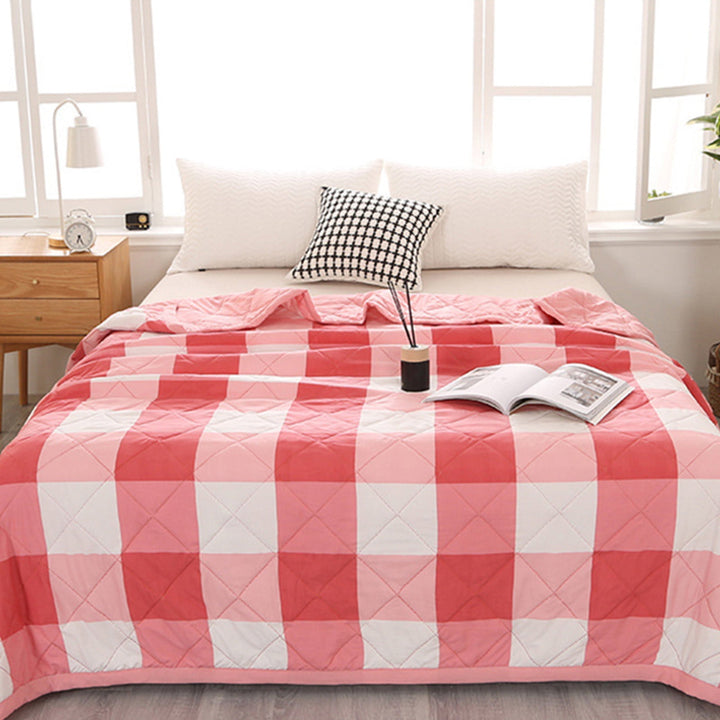 Translation missing: en.Kdkad Cooling Blankets,Cooling Throw Blanket for Hot Sleepers, Cooling Blankets Absorbs Body Heat to Keep Cool on Warm Night, Ultra-Cool Lightweight Blanket 200x150cm/78.74x59.05in Red
