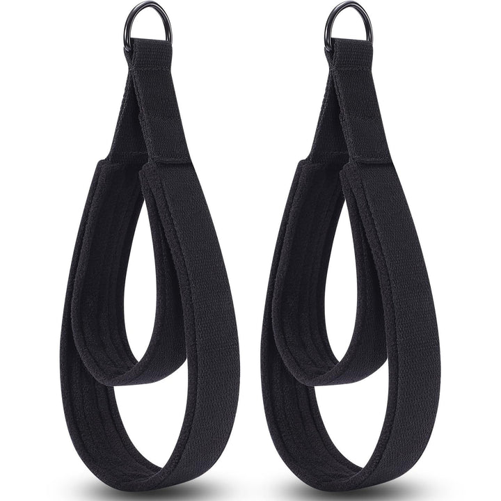 Translation missing: en.2 Pcs Pilates Straps - Double Loop Ring Straps for Reformer, Padded, Home Gym Workout Yoga exercise accessories