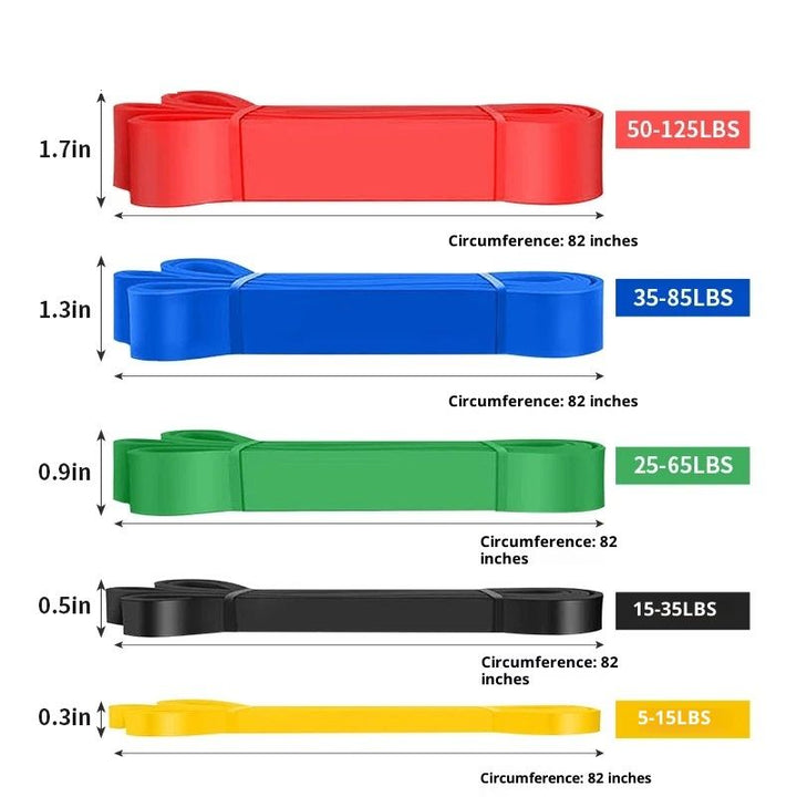 Translation missing: en.Pull Up Bands, Resistance Bands, Pull Up Assistance Bands Set for Men &amp; Women, Exercise Workout Bands for Working Out, Body Stretching, Physical Therapy, Muscle Training