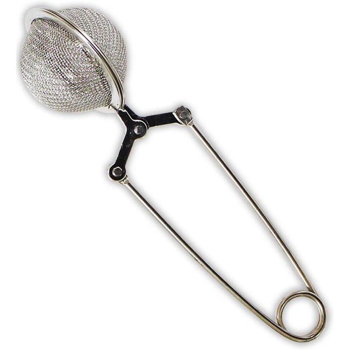 Translation missing: en.2 Pcs Snap Tea Ball Infuser with Handle, Loose Tea Steeper, Stainless Steel Tea Strainer for Brew Loose Leaf Tea, Silver
