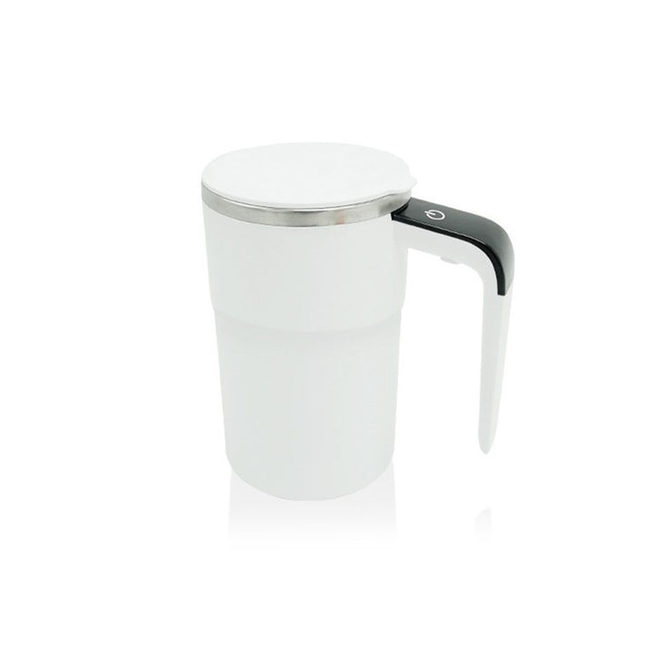 Translation missing: en.Automatic Magnetic Stirring Coffee Mug with Temperature Display, Rechargeable Self Mixing Cup for Milk Tea, Magnetic Mixing Cup with Lid, Stainless Steel Material Suitable for Coffee, Milk (White)