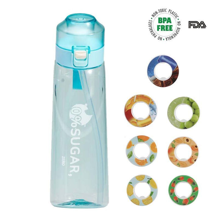 Translation missing: en.0 Sugar 0 Calorie Scented Water Bottle Blue 7 Rings