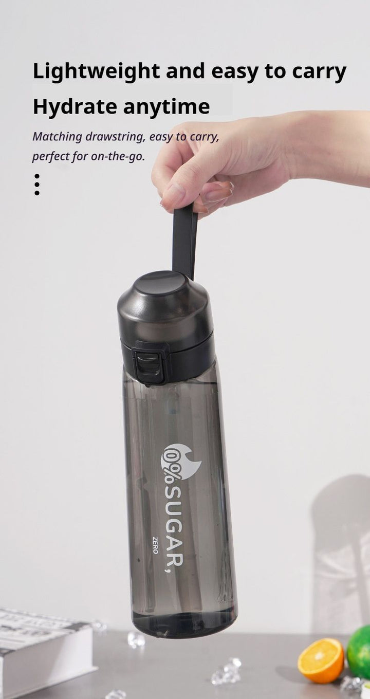 Translation missing: en.0 Sugar 0 Calorie Scented Water Bottle Matte Black