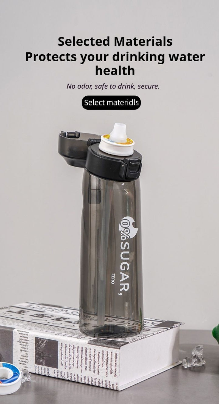 Translation missing: en.0 Sugar 0 Calorie Scented Water Bottle Matte Blue 7 Rings
