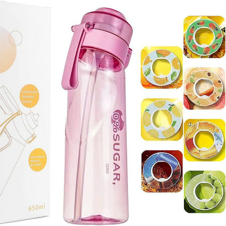 Translation missing: en.0-Sugar-0-Calorie-Scented-Water-Bottle-Pink-7-rings