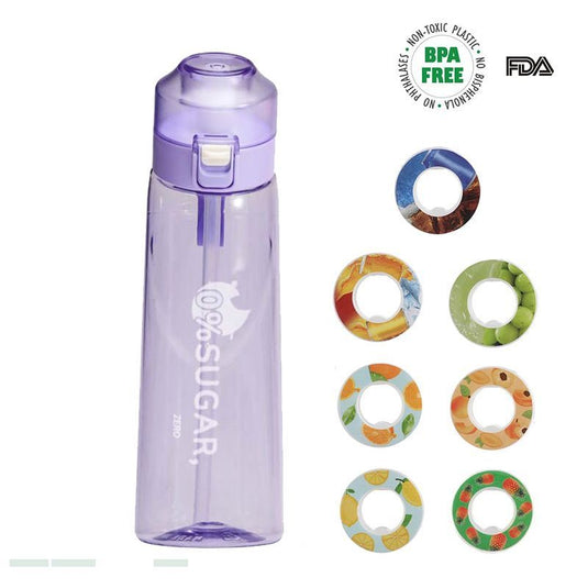 Translation missing: en.0 Sugar 0 Calorie Scented Water Bottle Purple 7 Rings