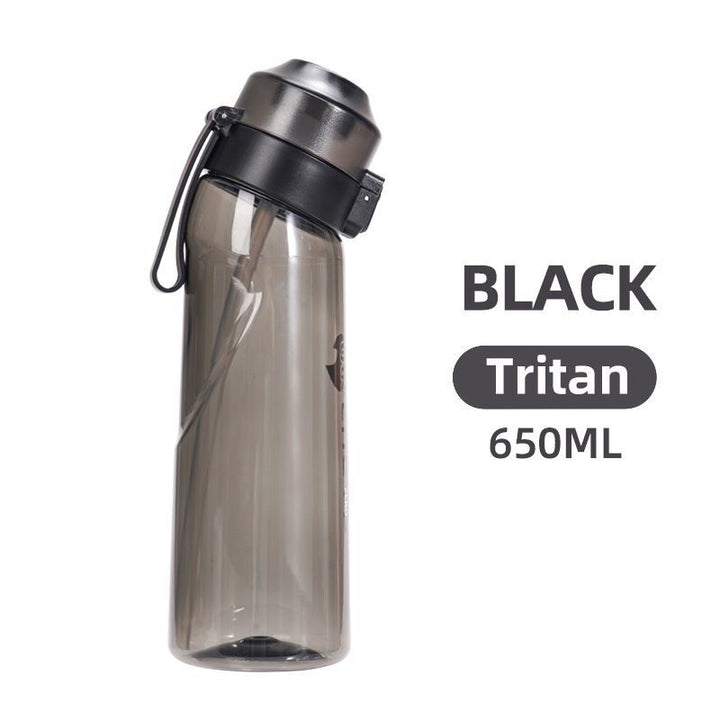 Translation missing: en.0 Sugar 0 Calorie Scented Water Bottle Transparent black