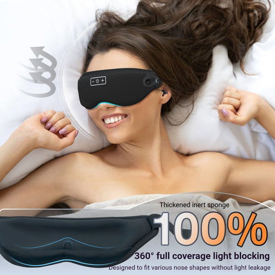 Translation missing: en.3D Bluetooth Sleep Eye Mask Black