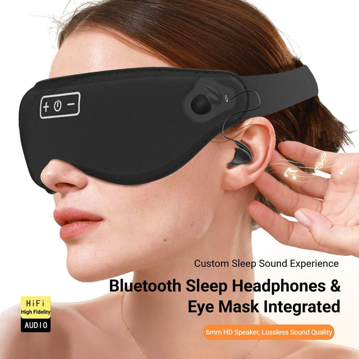 Translation missing: en.3D Bluetooth Sleep Eye Mask Black