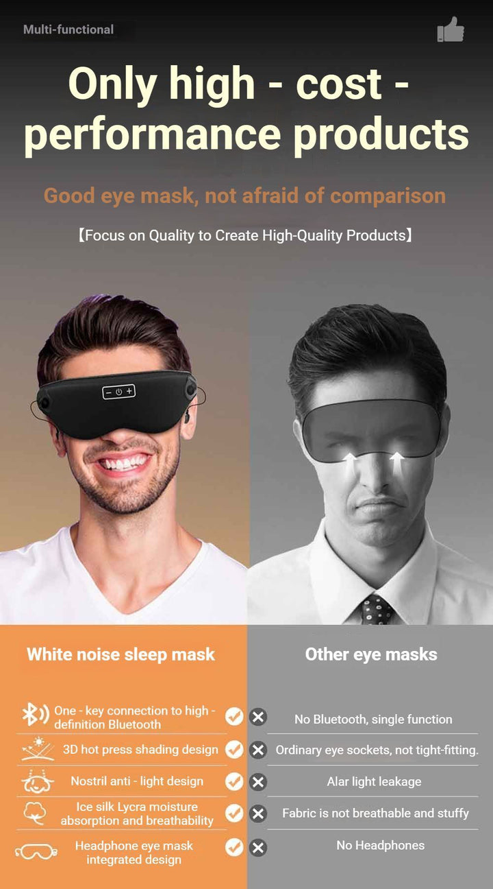 Translation missing: en.3D Bluetooth Sleep Eye Mask Black