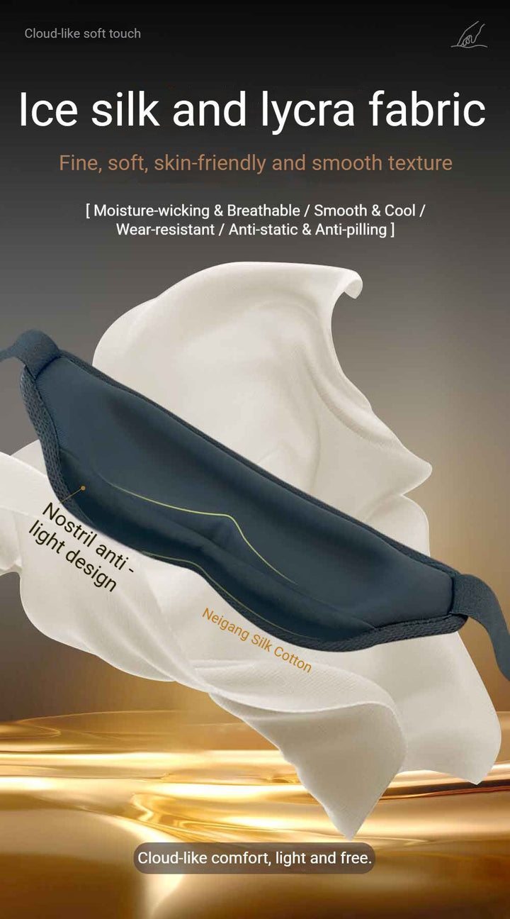 Translation missing: en.3D Bluetooth Sleep Eye Mask Black