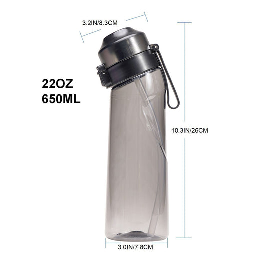 Translation missing: en.Transparent black 0 Sugar 0 Calorie Scented Water Bottle
