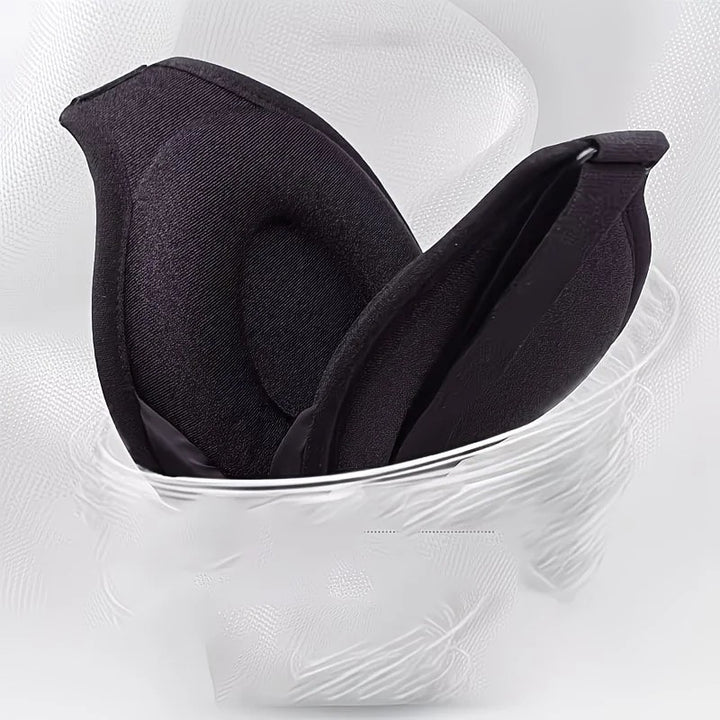 Translation missing: en.3PCS 3D Sleep Mask with Nose Rest, Designed for Side Sleepers, Total Blackout 3D Sleep Mask, Unisex, Night Eye Cover, Soft &amp; Breathable Eye Mask, Zero-Pressure Relaxing Sleep Mask for Night Use (Black)