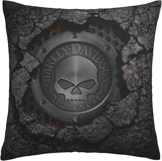 Translation missing: en.Decorative Pillowcase Harley Davidson Warm and Soft Pillowcase for Decorative Pillowcases in Bed Sofa Outdoor Cushion (H-400)