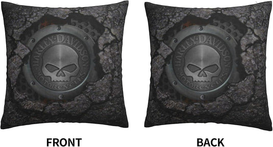 Translation missing: en.Decorative Pillowcase Harley Davidson Warm and Soft Pillowcase for Decorative Pillowcases in Bed Sofa Outdoor Cushion (H-400)
