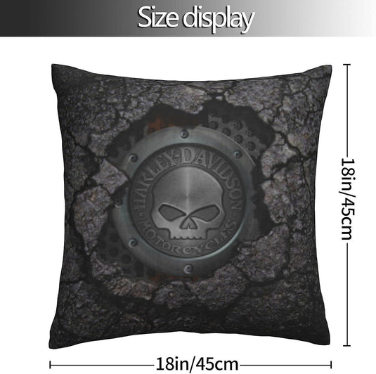 Translation missing: en.Decorative Pillowcase Harley Davidson Warm and Soft Pillowcase for Decorative Pillowcases in Bed Sofa Outdoor Cushion (H-400)