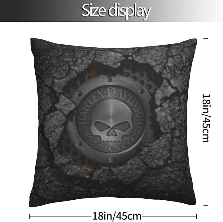 Translation missing: en.Decorative Pillowcase Harley Davidson Warm and Soft Pillowcase for Decorative Pillowcases in Bed Sofa Outdoor Cushion (H-400)