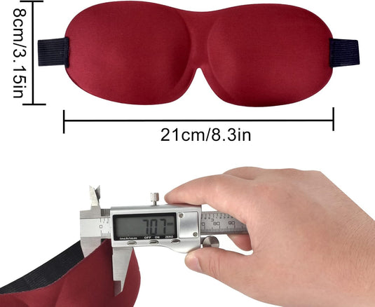 Translation missing: en.4 Pcs Sleep Mask 3D Eye Mask for Sleeping Eye Covers for Back and Side Sleeper at Travel, Sleep, Airplane