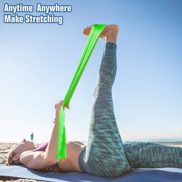 Translation missing: en.Resistance Bands Elastic Exercise Bands 3 Pack Physical Therapy Tension Band Recovery Band Workout Strength Training Bands for Women, Yoga, Arms,Upper Body and Shoulders