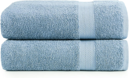 Translation missing: en.Bath Sheets Bathroom Towel Set- 2 Pack 100% Cotton Extra Large Bath Towels, Oversized Bath Towels, Luxury Bath Towels Large Bathroom Set, Shower Towels Bath Towel Sets for Bathroom, 35x66 - Allure