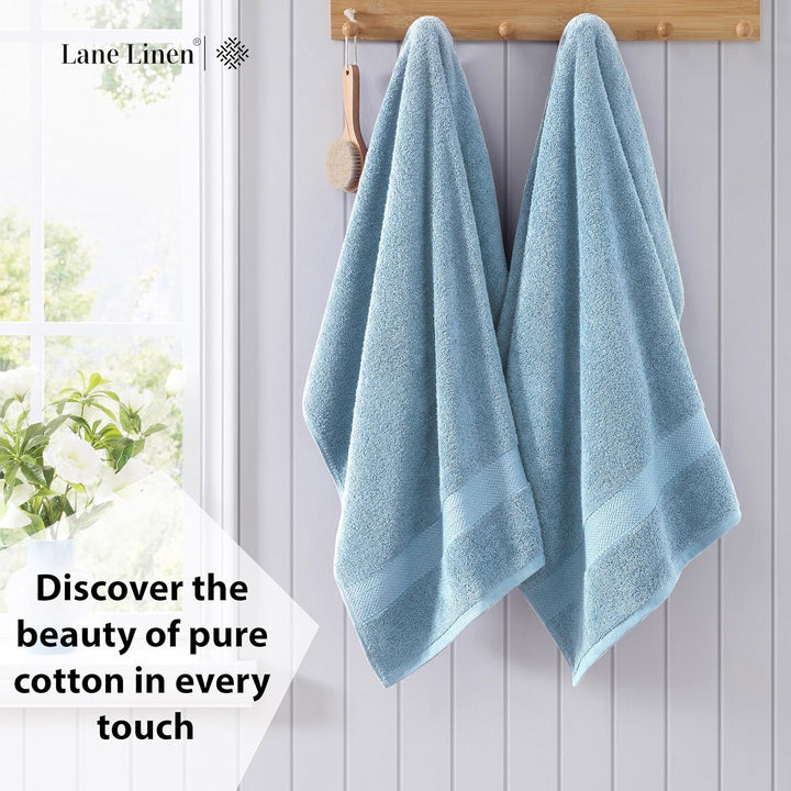 Translation missing: en.Bath Sheets Bathroom Towel Set- 2 Pack 100% Cotton Extra Large Bath Towels, Oversized Bath Towels, Luxury Bath Towels Large Bathroom Set, Shower Towels Bath Towel Sets for Bathroom, 35x66 - Allure