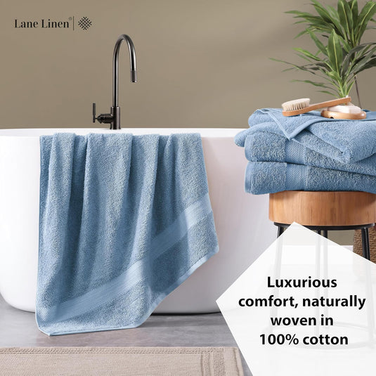 Translation missing: en.Bath Sheets Bathroom Towel Set- 2 Pack 100% Cotton Extra Large Bath Towels, Oversized Bath Towels, Luxury Bath Towels Large Bathroom Set, Shower Towels Bath Towel Sets for Bathroom, 35x66 - Allure