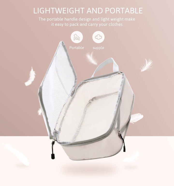 Translation missing: en.Compression Packing Cubes Travel Organizer 7 Set, Ripstop Mesh Travel Organizers for Luggage Multi-Functional Ultralight Expandable Packing Cubes for Carry-on Luggage, Travel, Backpack