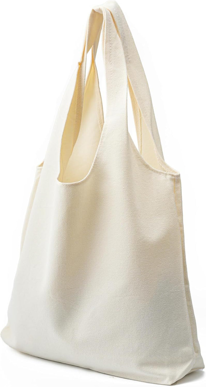 Translation missing: en.Cotton Canvas Tote Bag,Shopping Bags,DIY Gift Bags,Cloth Bag,Solid Color Bag