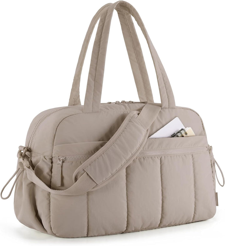 Translation missing: en.Gym Bag for Women, Duffle Bag for Travel with Wet Pocket, Lightweight Carry on Weekender Duffel, Water Resistant