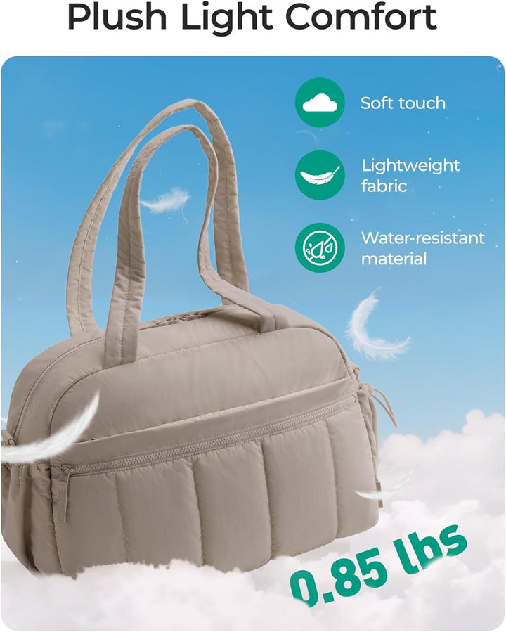 Translation missing: en.Gym Bag for Women, Duffle Bag for Travel with Wet Pocket, Lightweight Carry on Weekender Duffel, Water Resistant