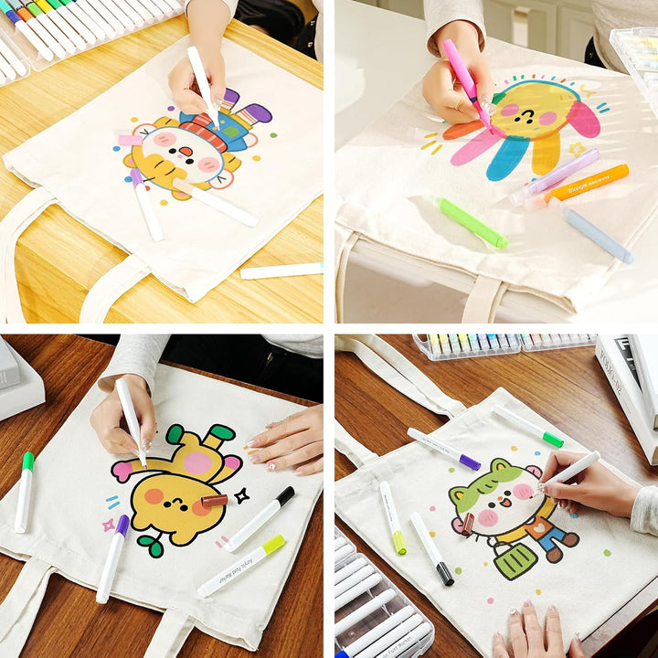 Translation missing: en.Reusable Grocery Shopping Bags Cotton Tote Bag, Blank Tote Canvas Bags for DIY Craft, Grocery,Shopping,Drawing