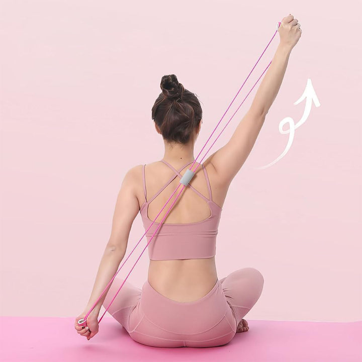 Translation missing: en.Resistance Bands with Handles, Arm Figure 8 Resistance Band, Pull Rope for Full,Body Workouts, Stretching Expand Bands for Back and Shoulder, Chest Expander, Fitness Elastic Bands for Women Men