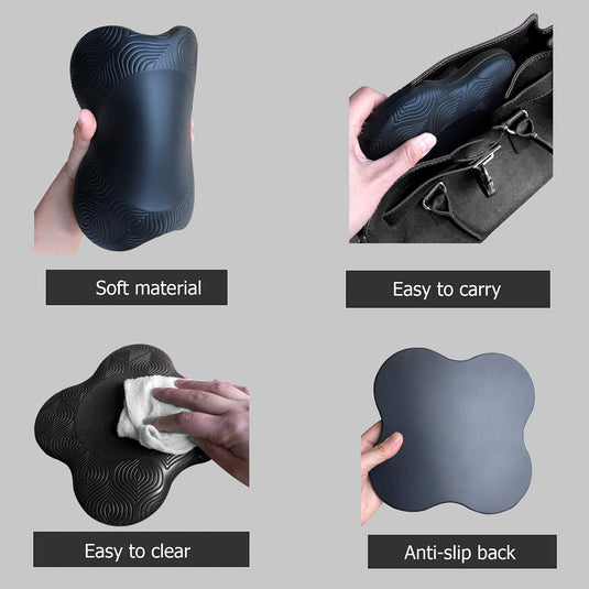 Translation missing: en.Yoga Knee Pad Cushion Extra Thick for Knees Elbows Wrist Hands Head Foam Yoga Pilates Work Out Kneeling pad