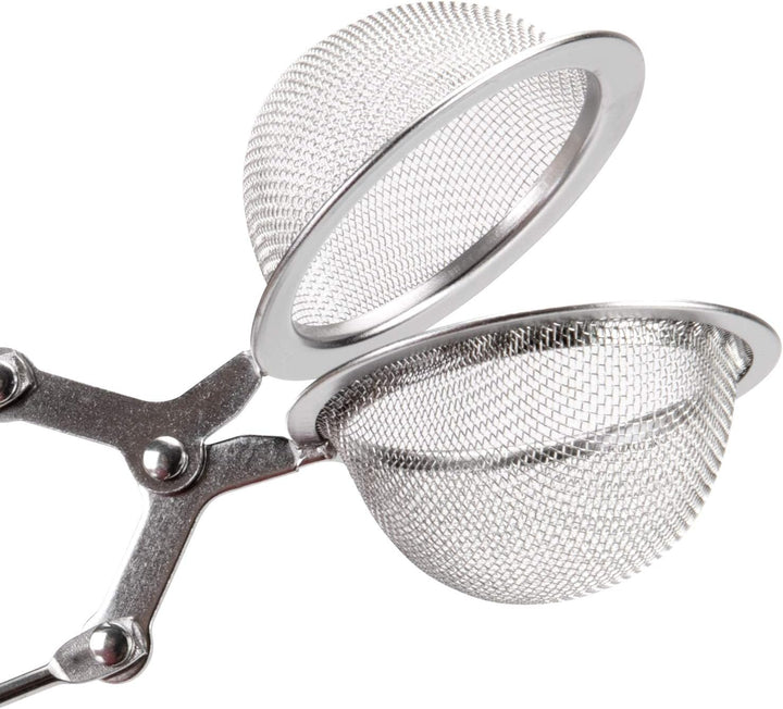 Translation missing: en.Snap Ball Tea Strainer,  3 Pack Premium Stainless Steel Tea Infuser with Handle for Loose Leaf Tea Fine Mesh Tea Balls Filter Infusers