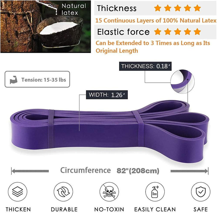 Translation missing: en.Resistance bands - Pull-Up Bands - Pull-Up Assist Bands - Exercise bands for men and women - Exercises - Stretching - Physiotherapy - Strength training