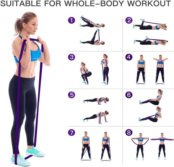 Translation missing: en.Resistance bands - Pull-Up Bands - Pull-Up Assist Bands - Exercise bands for men and women - Exercises - Stretching - Physiotherapy - Strength training