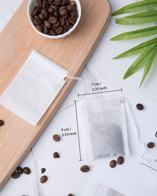 Translation missing: en.Theemaker tea bags-200 pieces-7*9cm-disposable loose tea bags-tea filter bag-for loose tea-loose leaf tea-coffee-herbs-herb