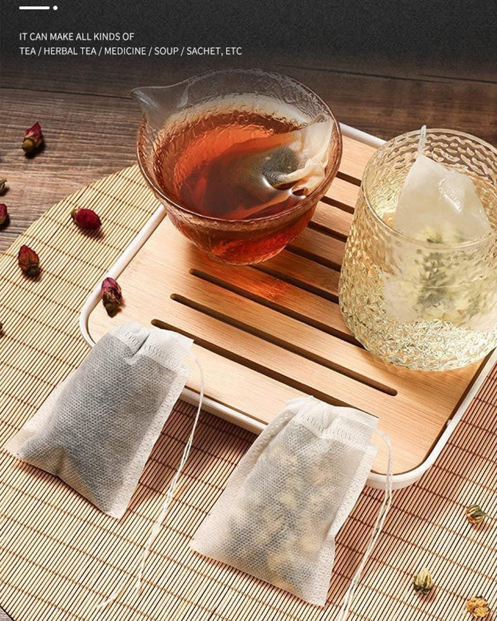 Translation missing: en.Theemaker tea bags-200 pieces-7*9cm-disposable loose tea bags-tea filter bag-for loose tea-loose leaf tea-coffee-herbs-herb