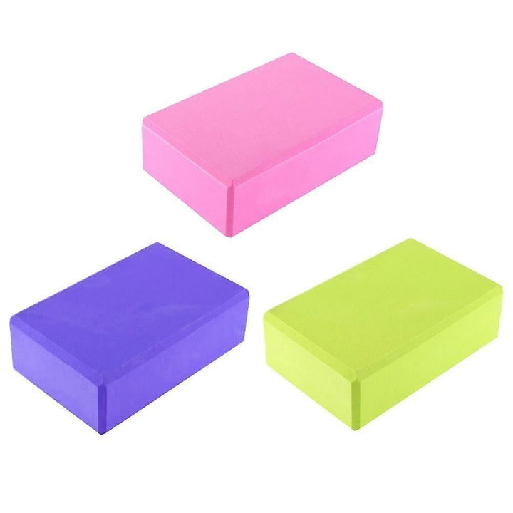 Translation missing: en.3 Pcs Fitness Yoga Brick Yoga Bolster Brick Yoga Practice Blocks Yoga Support Blocks
