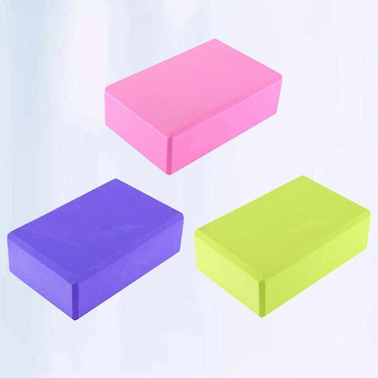 Translation missing: en.3 Pcs Fitness Yoga Brick Yoga Bolster Brick Yoga Practice Blocks Yoga Support Blocks