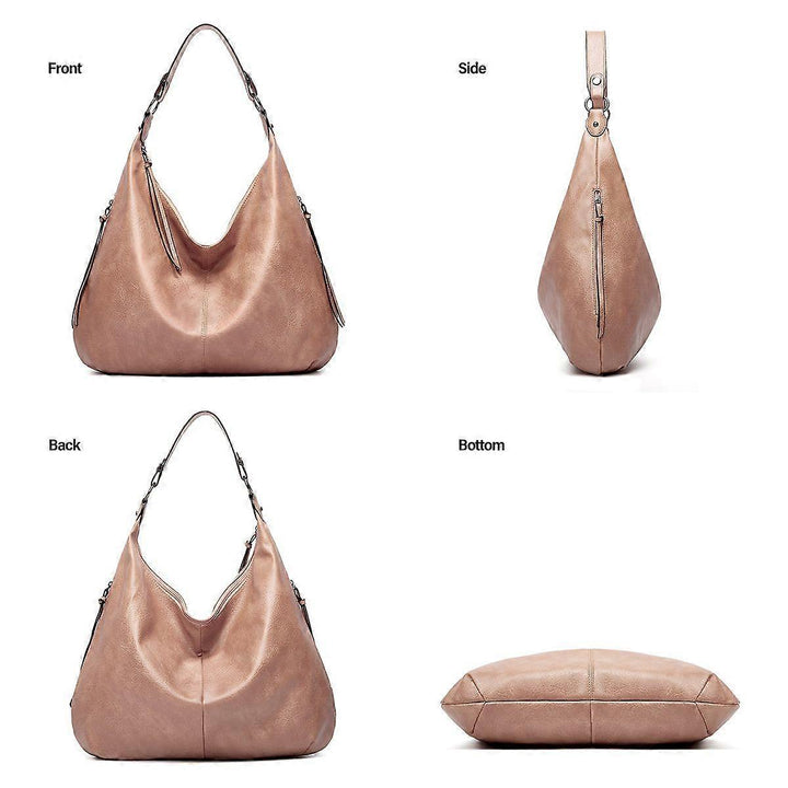 Translation missing: en.Women's Soft Leather Tote Bags 3pcs Fashion Handbag Wallet Shoulder Purse Set