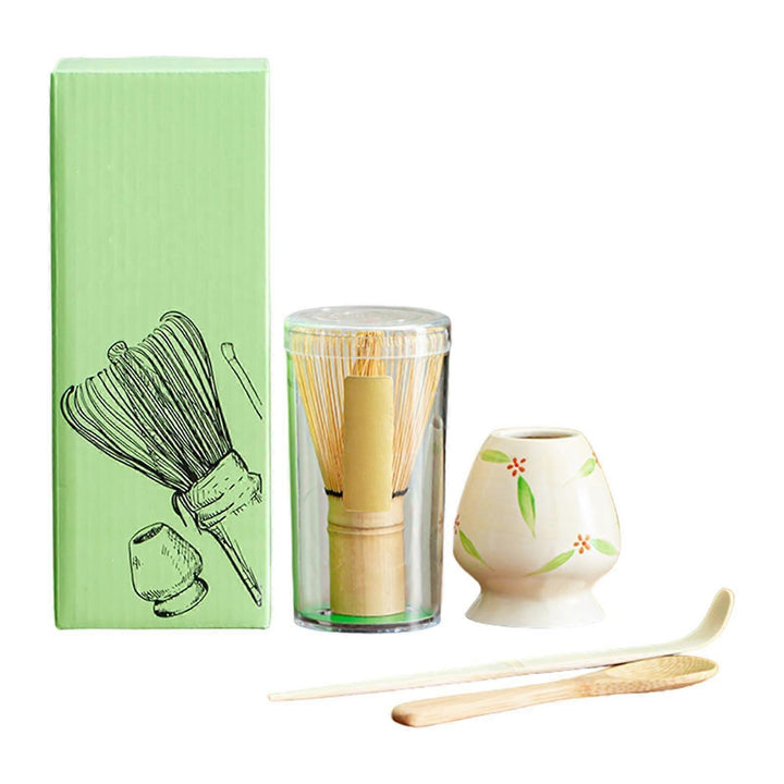 Translation missing: en.Matcha Tea Set - Bamboo Whisk, Handmade Scoop for Party or Gift Use