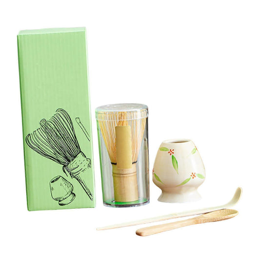 Translation missing: en.Matcha Tea Set - Bamboo Whisk, Handmade Scoop for Party or Gift Use