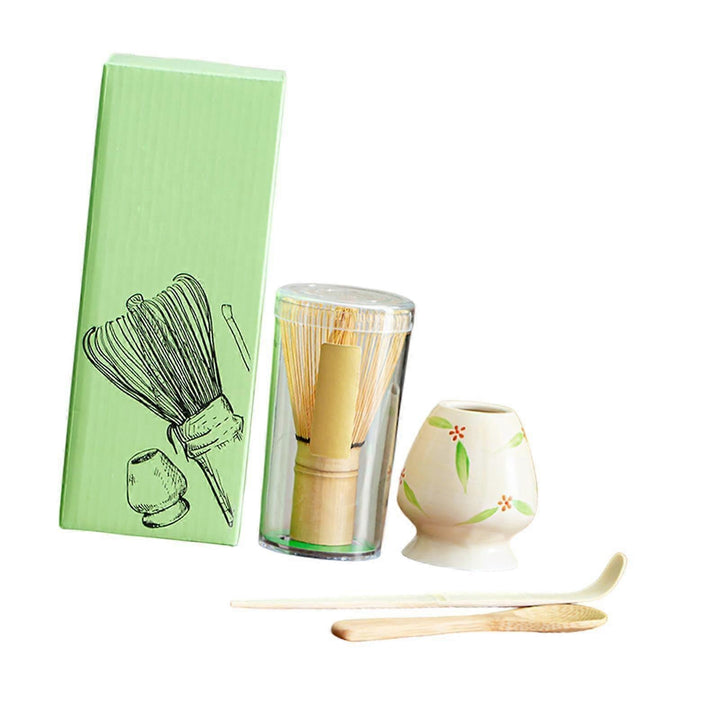 Translation missing: en.Matcha Tea Set - Bamboo Whisk, Handmade Scoop for Party or Gift Use
