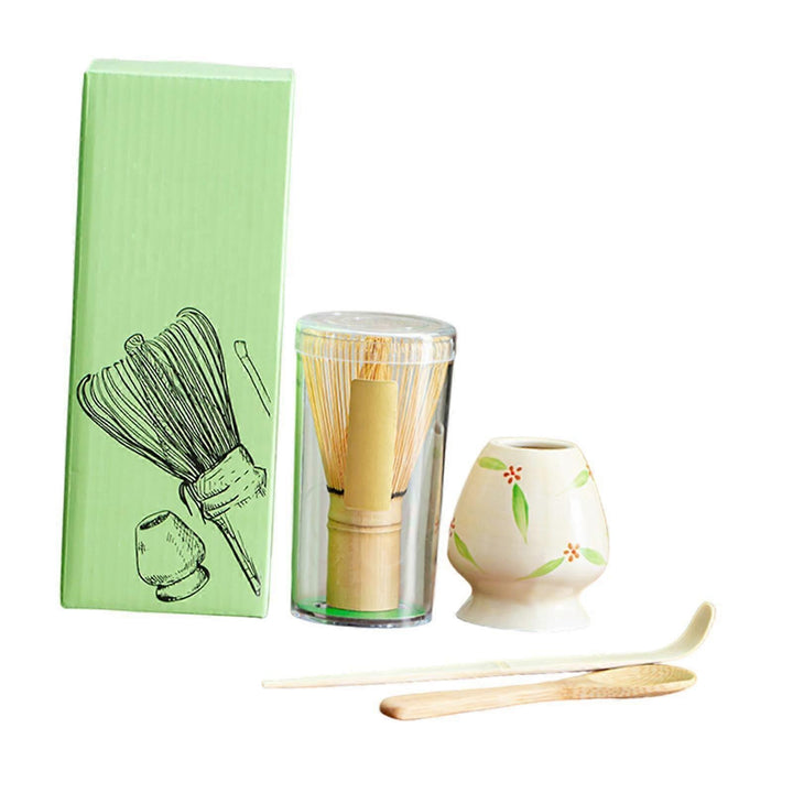 Translation missing: en.Matcha Tea Set - Bamboo Whisk, Handmade Scoop for Party or Gift Use