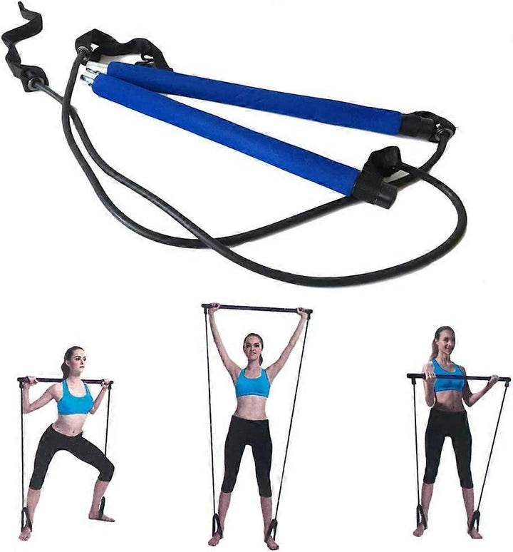Translation missing: en.Pilates Bar Kit with Resistance Bands for Home Yoga &amp; Gym Workout