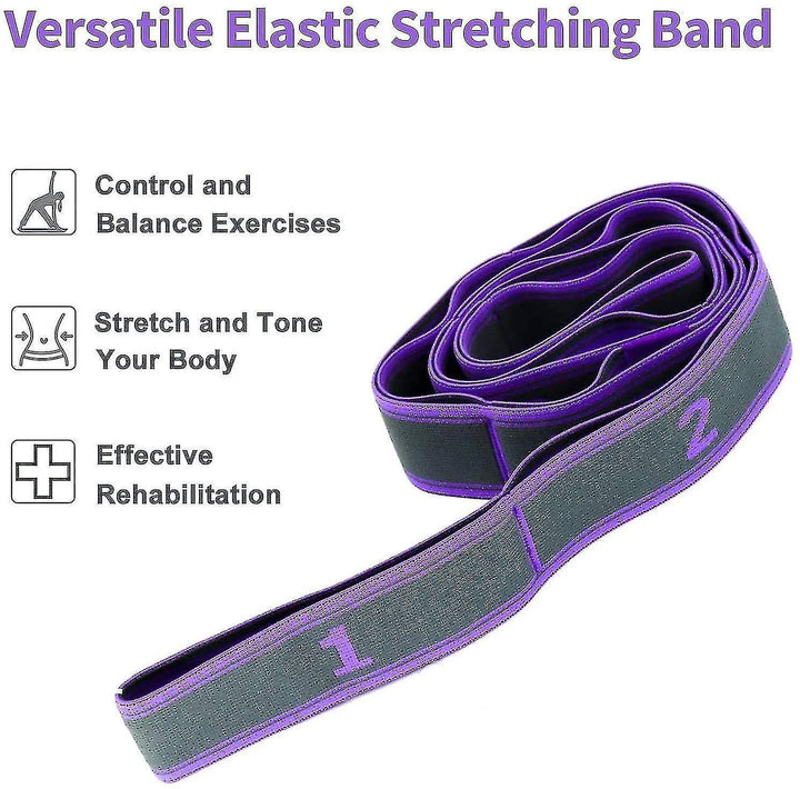 Translation missing: en.9-Loop Yoga Stretch Strap for Flexibility &amp; Exercise