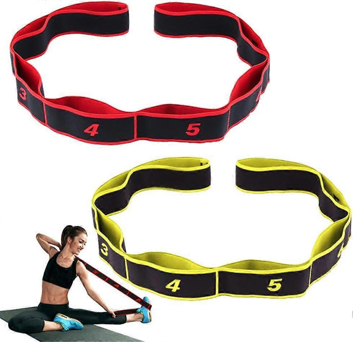 Translation missing: en.2pcs Yoga Resistance Bands for Workout &amp; Yoga Practice