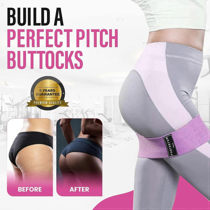 Translation missing: en.3 Resistance Bands Set for Leg Training &amp; Support (3 Strength Levels)