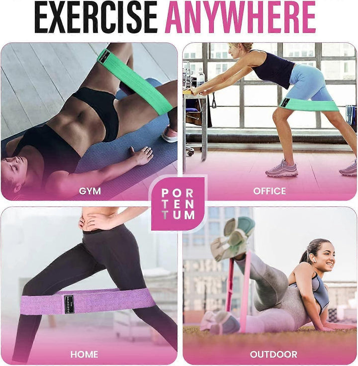 Translation missing: en.3 Resistance Bands Set for Leg Training &amp; Support (3 Strength Levels)